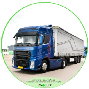 CAMM Renovação (Certificado de Aptidão de Motorista de Mercadorias Renovação)